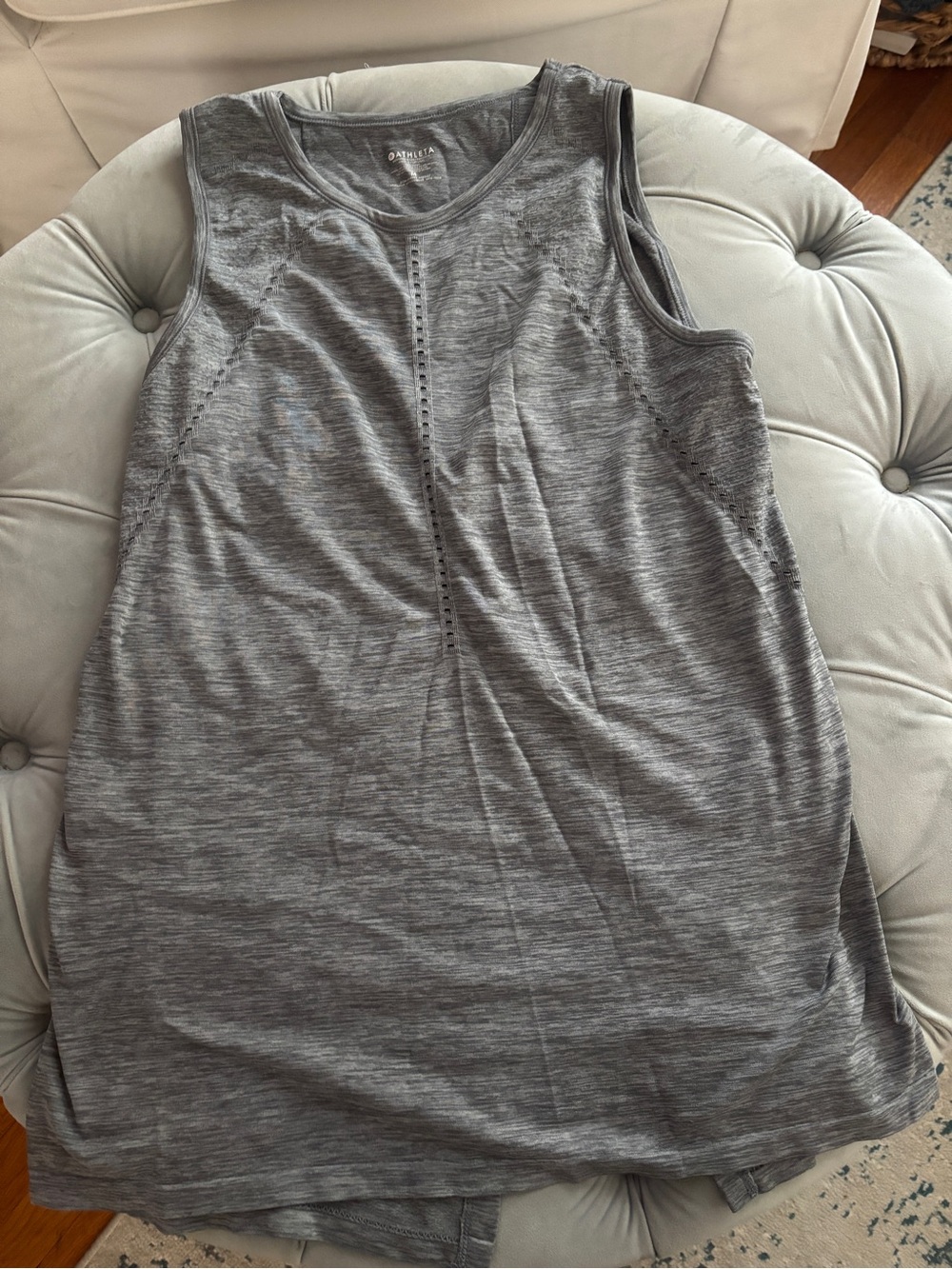 Athleta Women's Gray Sleeveless Tank